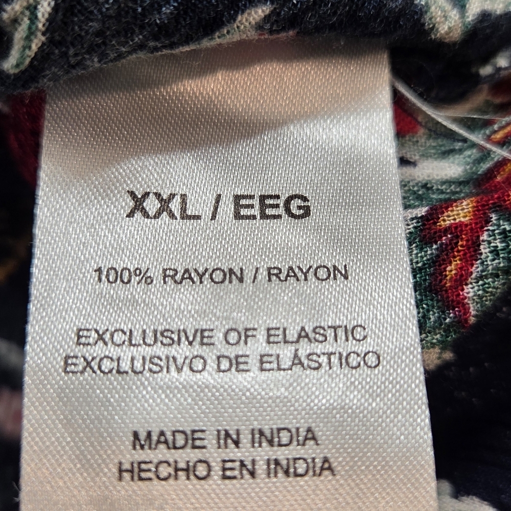 Bila Dress Womens XXL Maxi Boho Handkerchief Hem Floral Western Cottage Peasant - Picture 9 of 10